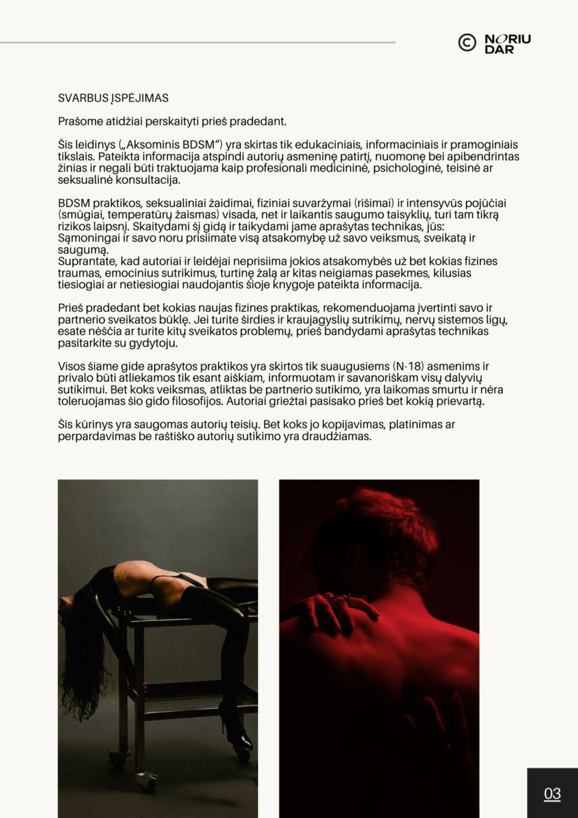 Aksominio BDSM psichologija ir praktika: estetiškas ir saugus BDSM pradžiamokslis pradedantiesiems ir ilgalaikėms poroms.